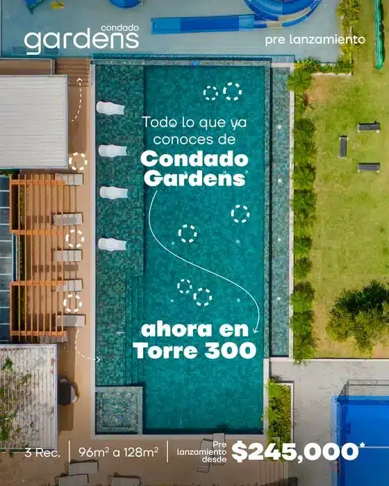 Anuncio de Condado Gardens Torre 300